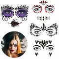 Bowitzki Face Jewels Halloween Rhinestone Stickers Self Adhesive Crystal B by Deal US