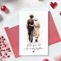 Pawzity Anniversary Birthday Card for Couple 5.3x8in with Envelope Color04 by Deal US