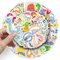 YINFENGKANHAI 50 Pcs Kawaii Snake Stickers Waterproof Vinyl Cartoon Decals by Deal US