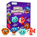 ArtCreativity Shell Painting Kit Kids Craft Supplies Creative Fun Ages 3+ by Deal US