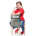 ANZORG Chairback Buddy Pocket Chart Classroom Organizer Grey 12 Pack by Deal US