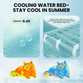 [Like New] HiPetpy Cooling Cat Hammock Chair with Water Mat Grey Large by Deal US