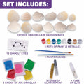 ArtCreativity Shell Painting Kit Kids Craft Supplies Creative Fun Ages 3+ by Deal US