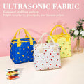 TuErCao Pineapple Insulated Lunch Box Small Portable Lightweight Nylon by Deal US