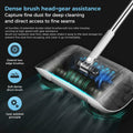 SumYanHing Sweeper Cleaner with 7 Replacement Parts for Hardwood Floors Blue by Deal US