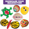 ArtCreativity Shell Painting Kit Kids Craft Supplies Creative Fun Ages 3+ by Deal US
