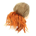 Sonew Messy Bun Hair Piece Ponytail Tousled Updo Soft High Elastic Orange by Deal US