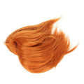 Sonew Messy Bun Hair Piece Ponytail Tousled Updo Soft High Elastic Orange by Deal US