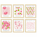 bqw Floral Bible Verse Wall Art Set of 6 Unframed 11x8.5 Scripture Prints by Deal US