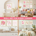 bqw Floral Bible Verse Wall Art Set of 6 Unframed 11x8.5 Scripture Prints by Deal US