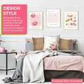 bqw Floral Bible Verse Wall Art Set of 6 Unframed 11x8.5 Scripture Prints by Deal US
