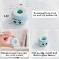 CHICHI PAWS Pet Toothbrush Set 5pcs Soft Bristles with Holder for Dogs Cats by Deal US