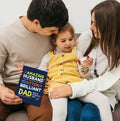 IDU Fathers Day Card for Husband from Wife Emotional Dual Roles ZN167 by Deal US