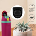 PEUTIER 3pcs Black Stopper for Owala FreeSip Bottle Lid Seal Silicone Plug by Deal US