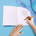 IDU Fathers Day Card for Husband from Wife Emotional Dual Roles ZN167 by Deal US
