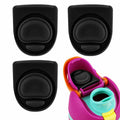 PEUTIER 3pcs Black Stopper for Owala FreeSip Bottle Lid Seal Silicone Plug by Deal US