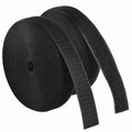 BQS 6 Yards Sew On Hook Loop Strips Nylon Fastener Black 1" Width by Deal US