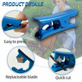 Spalolen Plastic Tubing Cutter Tool Hose Pipe Cutter for Nylon PVC 3/8" OD by Deal US
