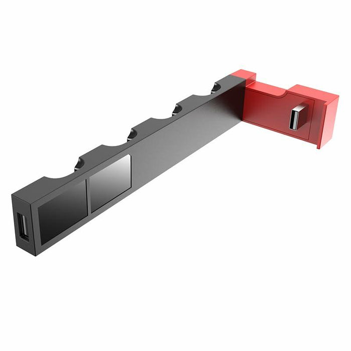 Bestswitches Charging Dock Station for Switch&Switch OLED 4Controllers Red-Black by Deal US