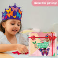 jackinthebox Butterflies Costume Craft Kit 3 Craft Projects Ages 3-5 OPEN BOX by Deal US