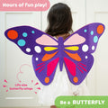 jackinthebox Butterflies Costume Craft Kit 3 Craft Projects Ages 3-5 OPEN BOX by Deal US