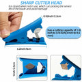 Spalolen Plastic Tubing Cutter Tool Hose Pipe Cutter for Nylon PVC 3/8" OD by Deal US