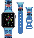 GSDUGYBG Silicone Watch Band Waterproof Sports Replacement Blue Size 42mm by Deal US