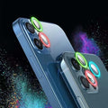 Generic Glow in The Dark iPhone 16 Pro Max Camera Lens Protector Pink by Deal US