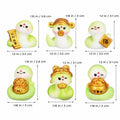 VICASKY Chinese New Year 2025 Snake Resin Figurines 10 Pcs Lucky Miniatures by Deal US