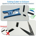 Spalolen Plastic Tubing Cutter Tool Hose Pipe Cutter for Nylon PVC 3/8" OD by Deal US