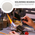 Tofficu Quartz Honeycomb Soldering Board Round 5.11x5.11x0.47in 2pcs As Shown by Deal US