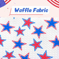 YanJie 4th of July Blue Stars Knotted Wide Headband Women Girls by Deal US