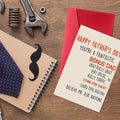 Missonemi Funny Fathers Day Card Gift for Dad Vintage MS366 by Deal US