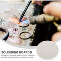 Tofficu Quartz Honeycomb Soldering Board Round 5.11x5.11x0.47in 2pcs As Shown by Deal US