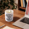 BFJLIFE Lavender Scented Soy Candle Gift for Women Girlfriend Wife 3.25x2.75in by Deal US