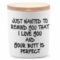 BFJLIFE Lavender Scented Soy Candle Gift for Women Girlfriend Wife 3.25x2.75in by Deal US