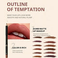 MAEPEOR Nude Lip Liner Set 12 Colors Matte Waterproof Long Lasting 1.06oz by Deal US