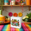 MIOOKISS Cinco De Mayo Mexican Fiesta Rustic Wooden Box Sign 5x5 Let's Fiesta by Deal US