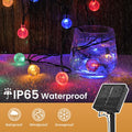 DomiHue Solar Lights Outdoor Waterproof 60LED 36ft String Lights Multicolor by Deal US