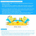 Chriffer Kids Swim Vest Life Jacket 30-55lbs Toddler Floaties with Arm Wings by Deal US