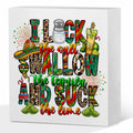 MIOOKISS Cinco De Mayo Rustic Wooden Box Sign 5x5 inch I Lock The Salt by Deal US