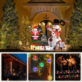 DomiHue Solar Lights Outdoor Waterproof 60LED 36ft String Lights Multicolor by Deal US