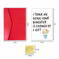 CSMOSJgreetings Mothers Day Card from Daughter Cheeky Gift Color #1 by Deal US