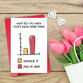 CSMOSJgreetings Funny Mothers Day Card for Mom from Son Daughter Color #13 by Deal US
