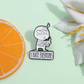 XMTYQ Funny Sarcastic Enamel Pins Set 5pcs Humor Brooch Collection by Deal US