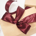 Traico 1.5" Navy Blue Satin Wired Ribbon 20 Yards for Christmas Wedding by Deal US