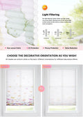LazBlinds Cordless Cellular Shades Honeycomb 40x64 Colorful Butterflies by Deal US