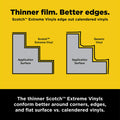 Scotch Extreme Premium Vinyl 12x24in Intense Blue Outdoor Automotive by Deal US