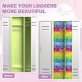 Nuanchu Magnetic Locker Wallpaper 12x12in 6pcs Colorful Waterproof Trimmable by Deal US