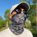 CycleZT Skull Neck Gaiter Mask Motorcycle Riding Fishing Cigar Skull One Size by Deal US